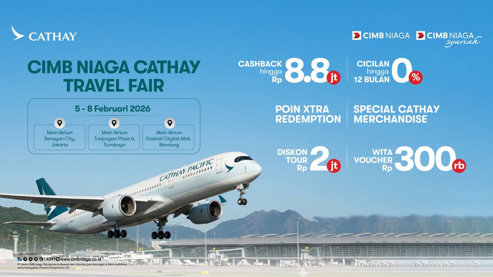 CATHAY PACIFIC TRAVEL FAIR 2026!-banner